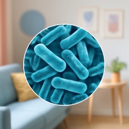 Foto de bacteria