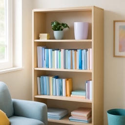 Photo of bookcase