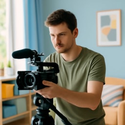 Foto de cameraman