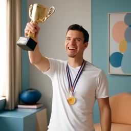 Foto de campeón
