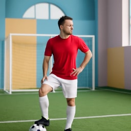 Foto de futbolista