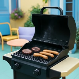 Foto de asar a la parrilla