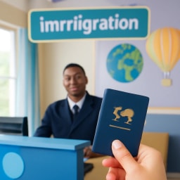 Photo of immigration