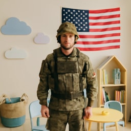 Foto de militar