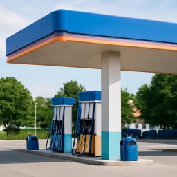 Foto de petrol station