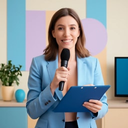 Foto de presentator (neerlandés)