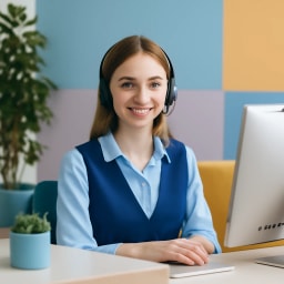 Foto de receptionist