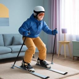 Foto de het skiën