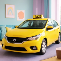 Foto de taxi