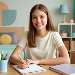 Foto de adolescente